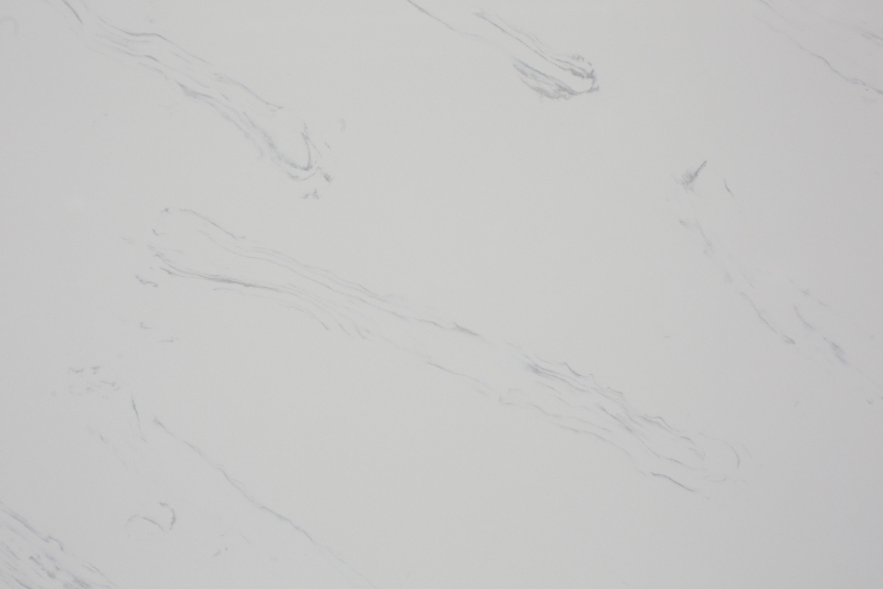 PXQZ180510-1 White Artificial Quartz Furniture Pattern Engineered Stone