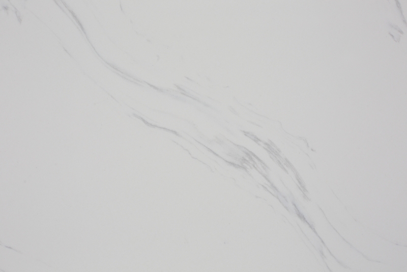 PXQZ180510-1 White Artificial Quartz Furniture Pattern Engineered Stone