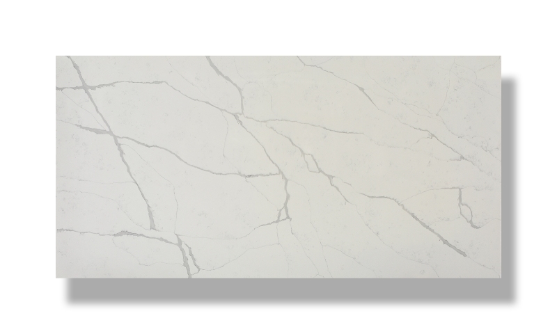 PXQZ210930-1 Factory Wholesale Calacatta Jumbo Size Quartz Slab