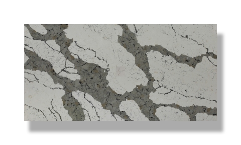 PXQZ211222-1 Transparent Luxury Artificial Quartz Countertop for Sale