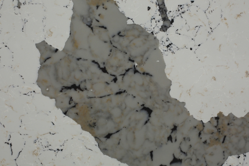 PXQZ211222-1 Transparent Luxury Artificial Quartz Countertop for Sale