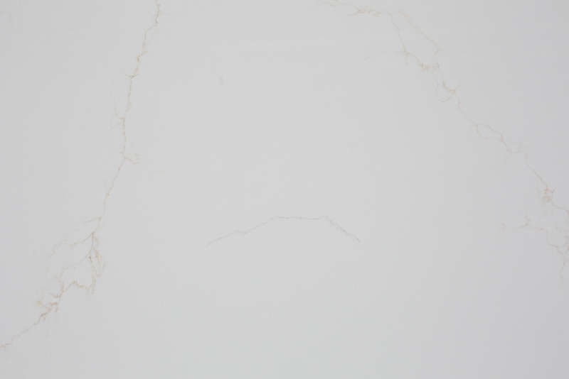 PXQZ211101-1 White Graceful Features Artificial Quartz Table top