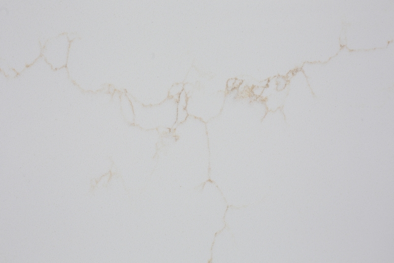 PXQZ211101-1 White Graceful Features Artificial Quartz Table top