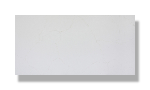 PXQZ211101-1 White Graceful Features Artificial Quartz Table top