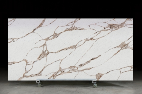 PXQZ240218-1 Latest Design Luxury Artificial Quartz Slab Stone Table top