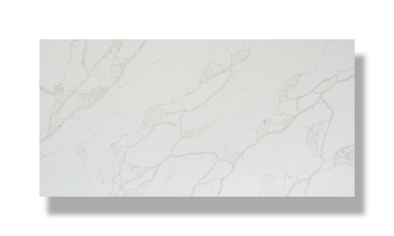 PXQZ220519-1 Polished / Matt Finish Artificial Quartz Silk Vein Wall Cladding