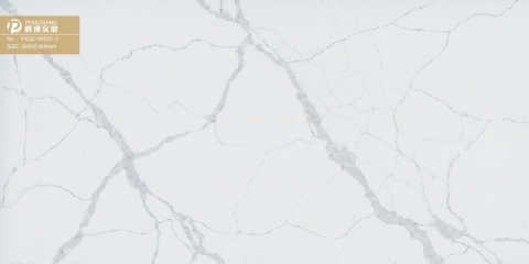 PXQZ180225-3 Bianco Statuario Calacatta Quartz Artificial Facing Stone