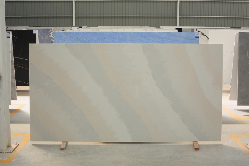 PXQZ190426-2 Royal Stripe Artificial Quartz Thick Slab Full Body