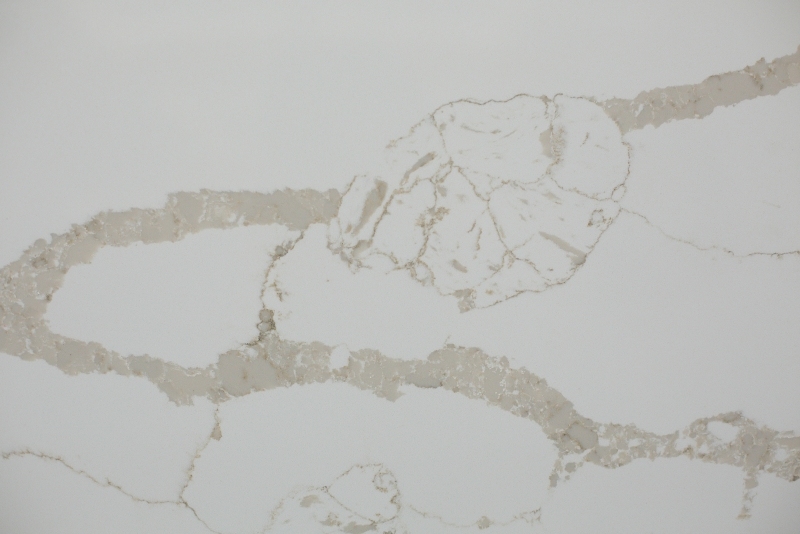 PXQZ200705-1 Polished White Artificial Quartz Round Table top