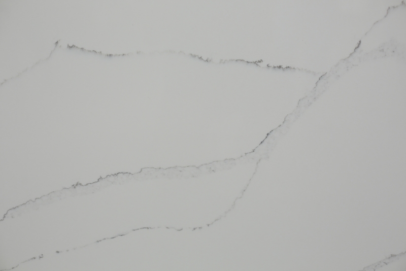 PXQZ200930-1 White Artificial Quartz Slab Wall Matt Surface