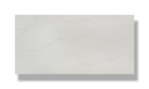 PXQZ200930-1 White Artificial Quartz Slab Wall Matt Surface