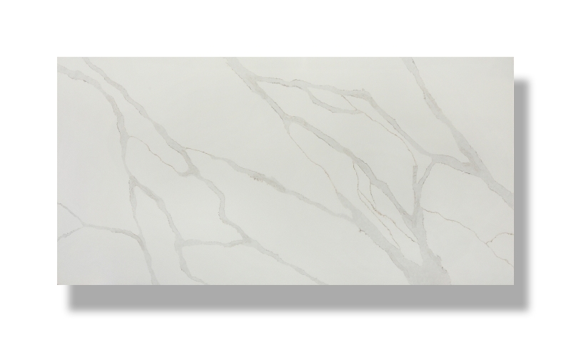 PXQZ200923-1 Engineered Quartz Countertop Brushed Surface Artificial Stone