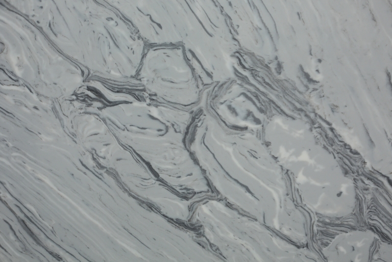 PXQZ220701-2 Quartz Stone Slabs Sea-landscape Shape Design for Homedesign