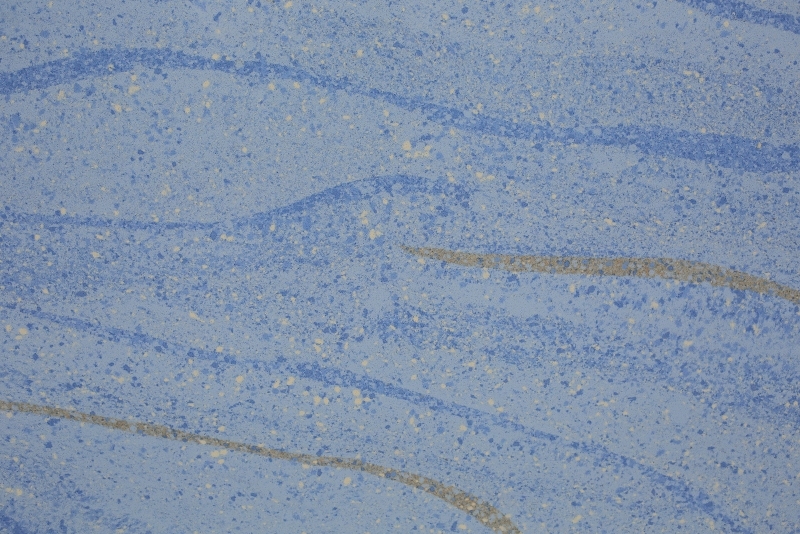 PXQZ210316-3 Blue Artificial Quartz Maritime Theme Quartz Slabs Display