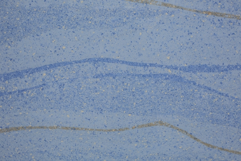 PXQZ210316-3 Blue Artificial Quartz Maritime Theme Quartz Slabs Display