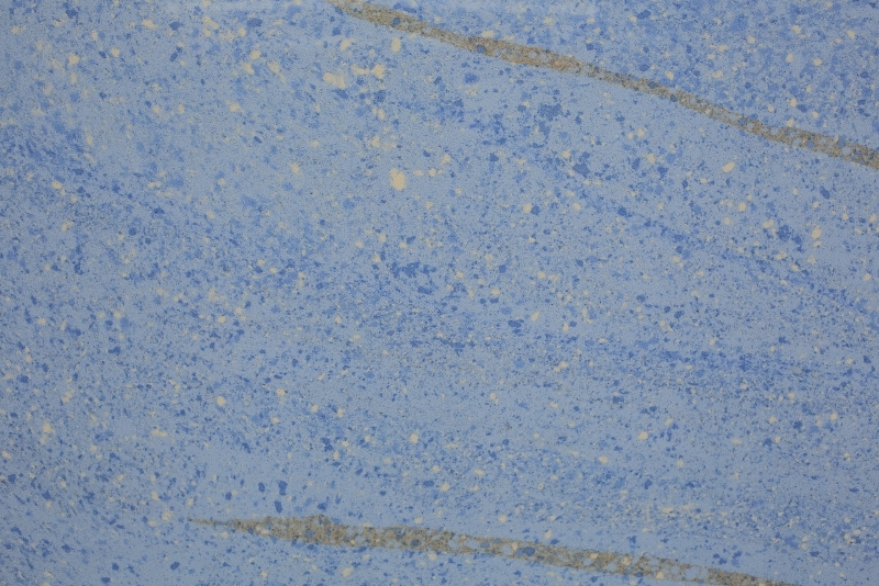 PXQZ210316-3 Blue Artificial Quartz Maritime Theme Quartz Slabs Display