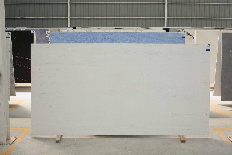 PXQZ220702-1 Pengxiang Original Design Quartz Seascape -inspired Delicate Grey Veining