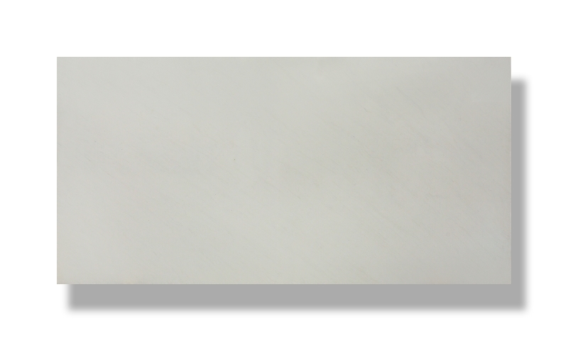 PXQZ220612-3 White Artificial Ariston Quartz Slab For Bank Recption Countertop