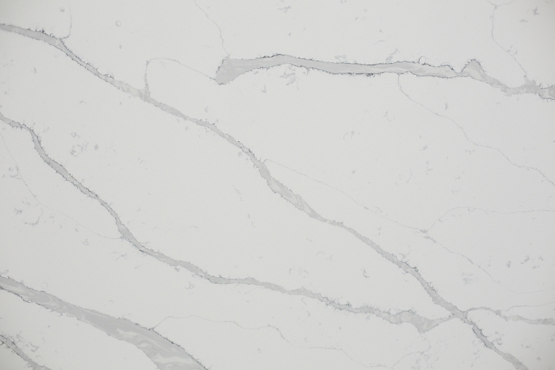 PXQZ211030-1 Pengxiang Original Design Quartz Countertop Carrara Surface