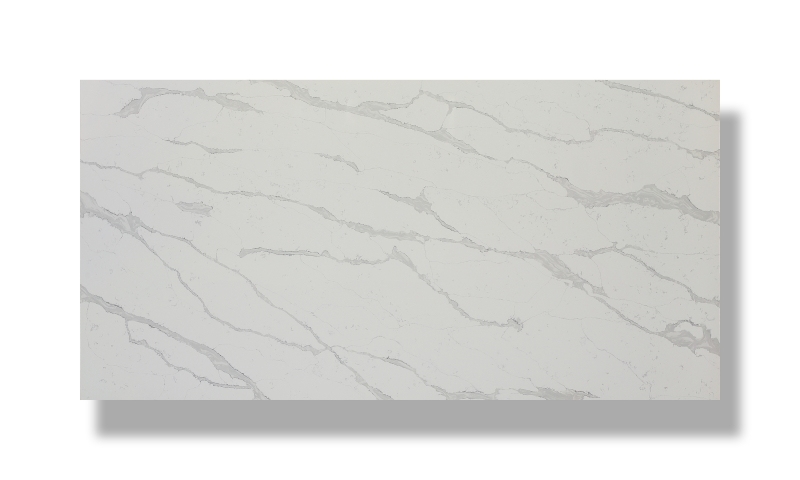 PXQZ211030-1 Pengxiang Original Design Quartz Countertop Carrara Surface