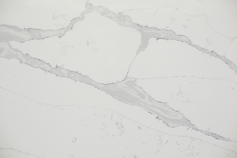 PXQZ211030-1 Pengxiang Original Design Quartz Countertop Carrara Surface