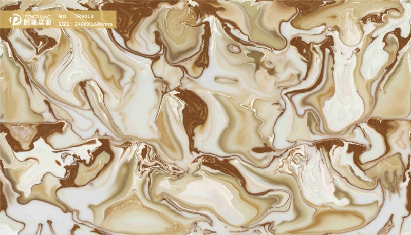 TR9013 Translucent Stone Artificial Onyx Marble Counter