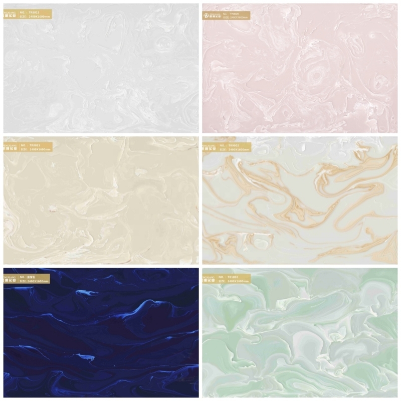 TR9013 Translucent Stone Artificial Onyx Marble Counter