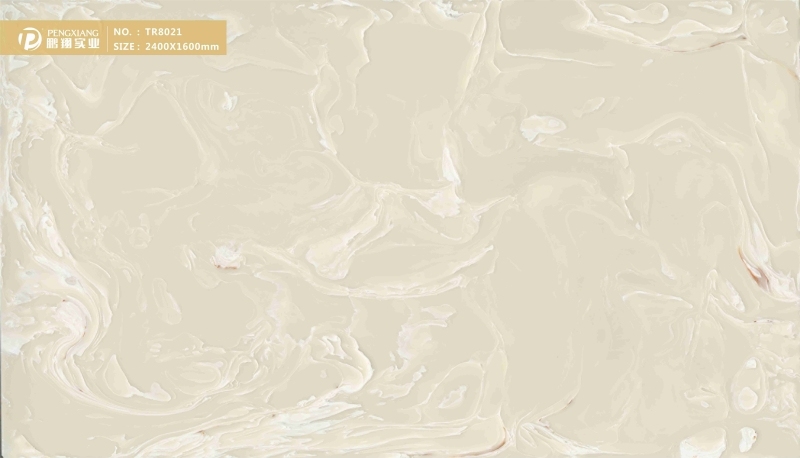 TR8021 Chinees Beige Onyx For Interior Bar Artificial Jade with Good Price