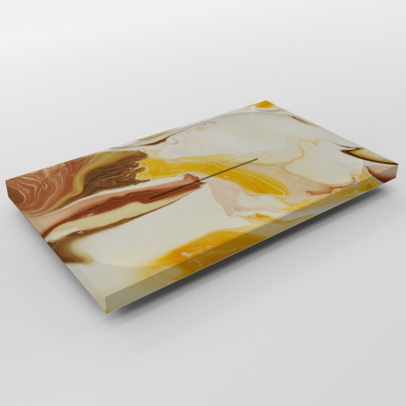 TR9006 Translucent Stone Polished Artificial Onyx Panel with High Quality