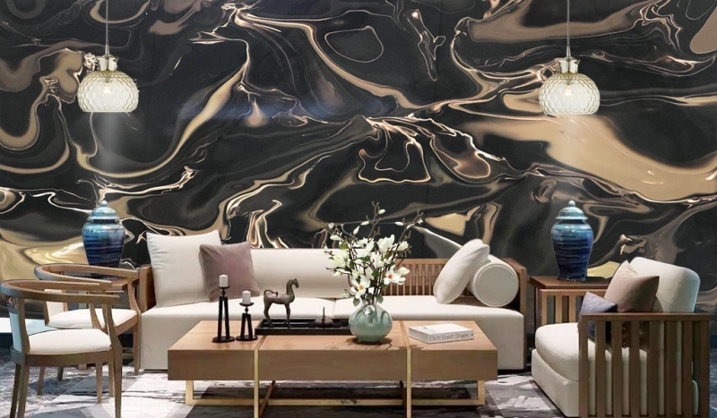 ZR504 Man Made Onyx Sheet for Hotel Bar Countertop TV Background