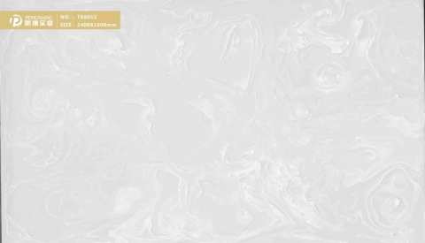 TR8015 Top Sale White Colour Artificial Onyx For Wall Background