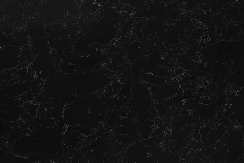 PX0718 Black Marble Artificial Stone with White Veins Used for Flooring Wall Decoration