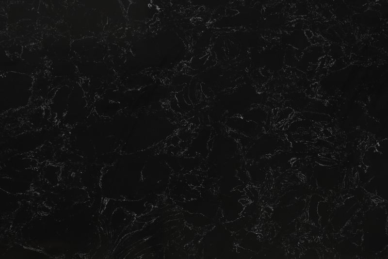 black artificial marble