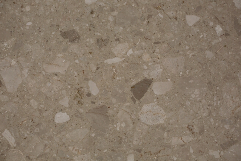 PX1200 Large Particles Beige Artificial Marble Flooring for Shopping Mall