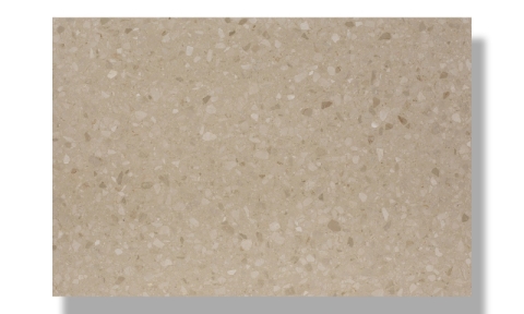 PX1200 Large Particles Beige Artificial Marble Flooring for Shopping Mall
