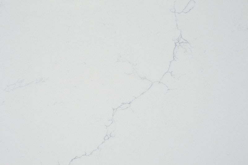 PXQZ180707-2 White Quartz Artificial Stone Customized Countertop