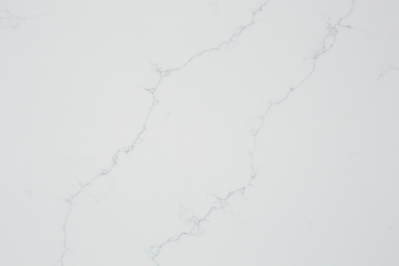 PXQZ180707-2 White Quartz Artificial Stone Customized Countertop