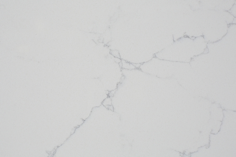 PXQZ180707-2 White Quartz Artificial Stone Customized Countertop