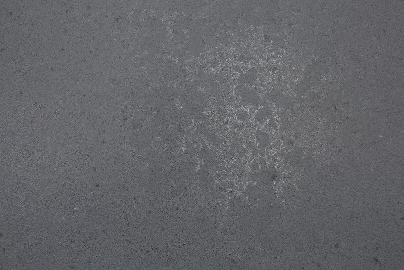 PXQZ181030-2 Leathered Surface Quartz Artificial Stone Slabs Grey Quartz Table