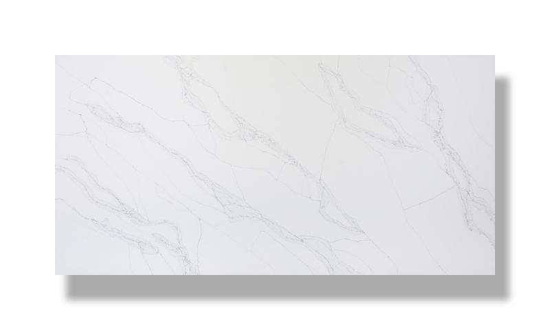 PXQZ220321-1 Wholesale Artificial Quartz Polished Matt Surface White Stone Slabs