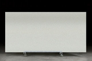 PXQZ180718-2 White Solid Color Artificial Quartz Dinning Table for Hotel Interior Decoration