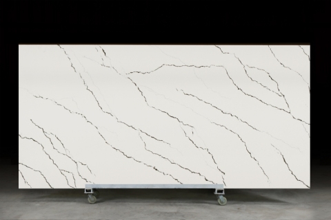 PXQZ230207-8 Waterproof Quartz Countertops Kitchen Dinning Table Cut to Size Slab