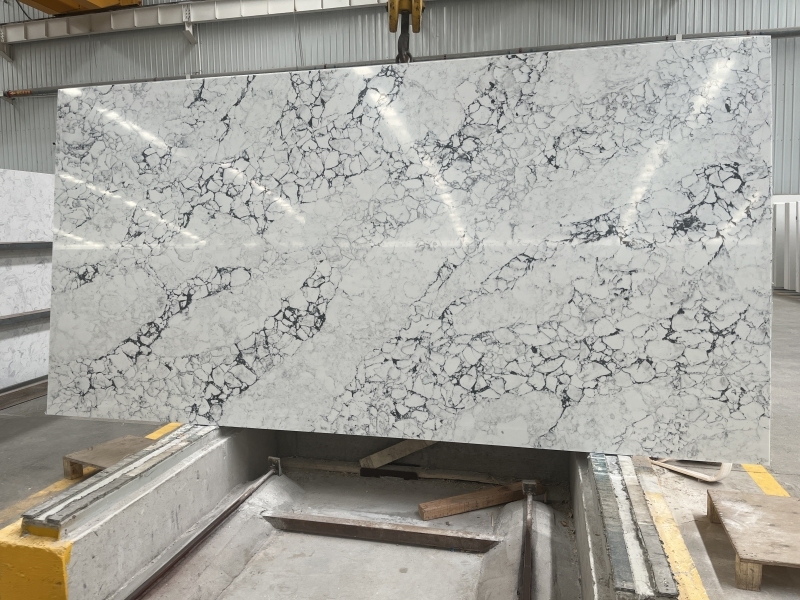 PXQZ230529-1 Latest Design Engineered Quartz for Hotel Commercial Space Decoration