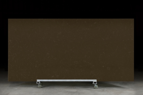 PXQZ230605-1 Brown Quartz Engineered Stone Background Wall Panels