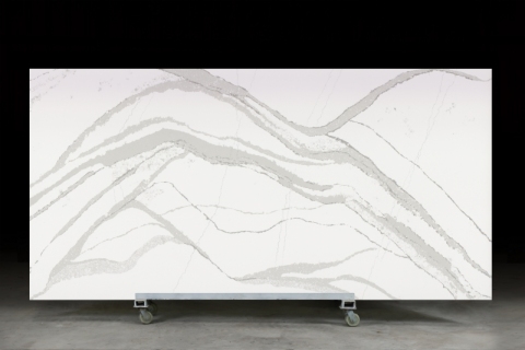 PXQZ230614-2 High-end Low Silica Version Quartz Slabs with Wholesale Price