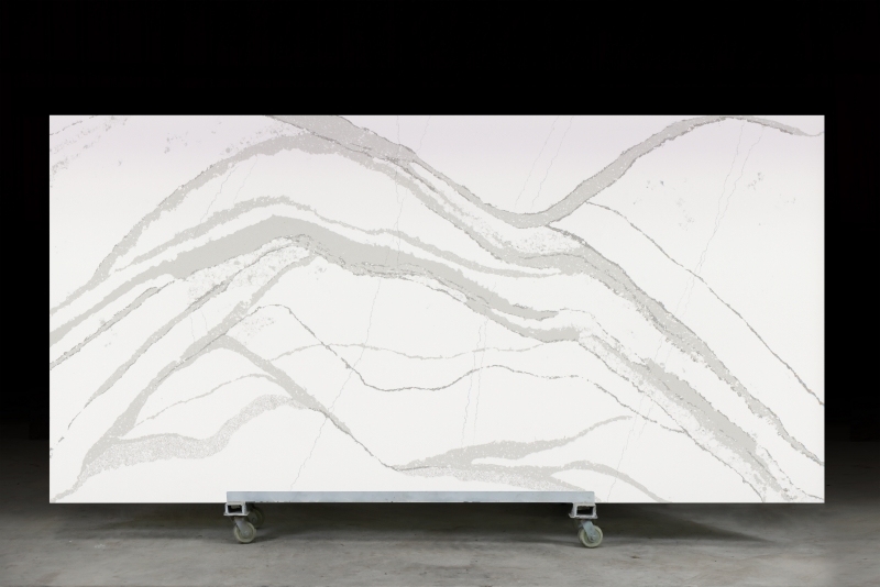 PXQZ230614-2 High-end Low Silica Version Quartz Slabs with Wholesale Price