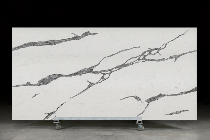 PXQZ230824-1 High-end Engineered Stone Quartz for Shopping Mall Store Wall Background