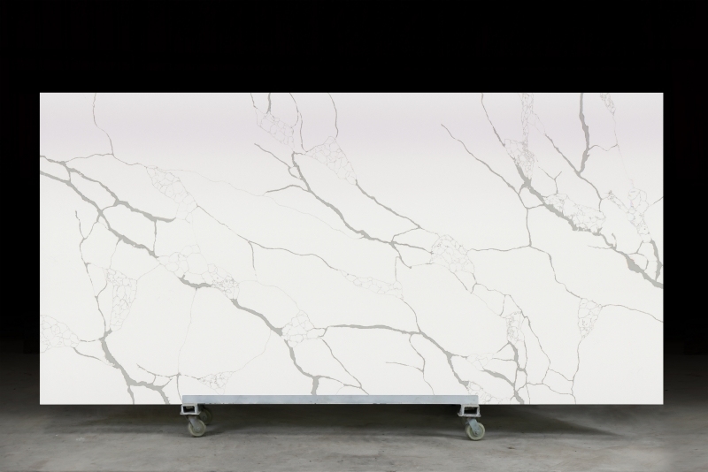 PXQZ231226-1 Artificial Calacatta Quartz Sheet Kitchen top Backsplashes