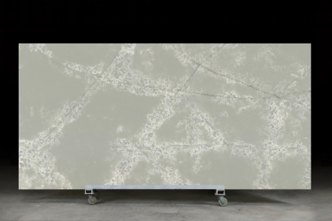 PXQZ190528-3 Light Green Artificial Quartz for Countertops Hot Sale in Uzbekistan