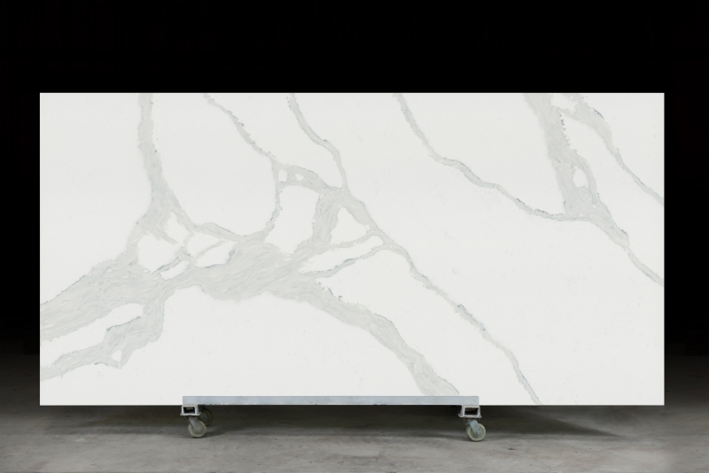 PXQZ190623-1 Top Qaulity Artificial Quartz Classic Calacatta Design Stone Slabs